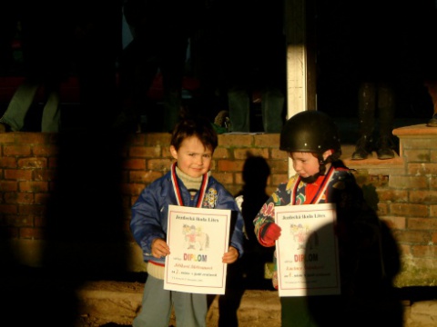 2003 - naše první jezdecké hry, Jiřík Skřivan a Lucinka Šrámková